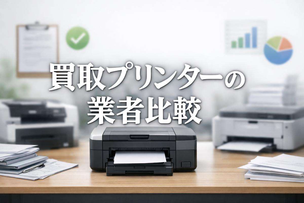 買取プリンターの業者比較|高額査定のコツと中古・故障品対応ガイド